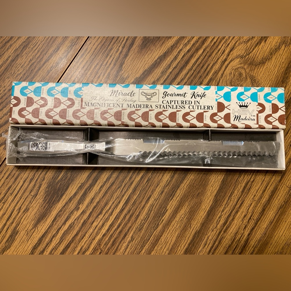 Madeira Miracle Stainless Steel Serrated Knife